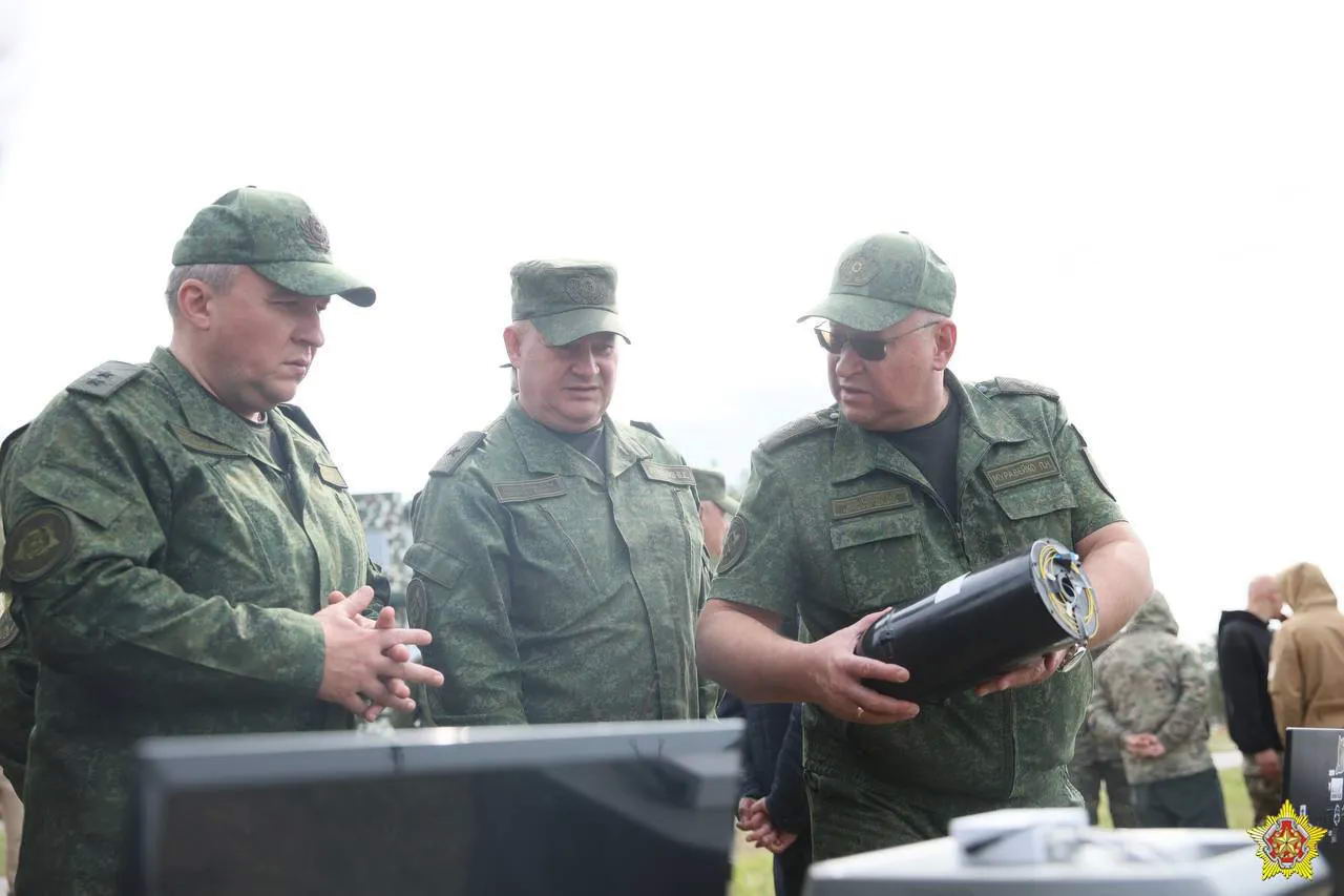 Belarusian military drone training