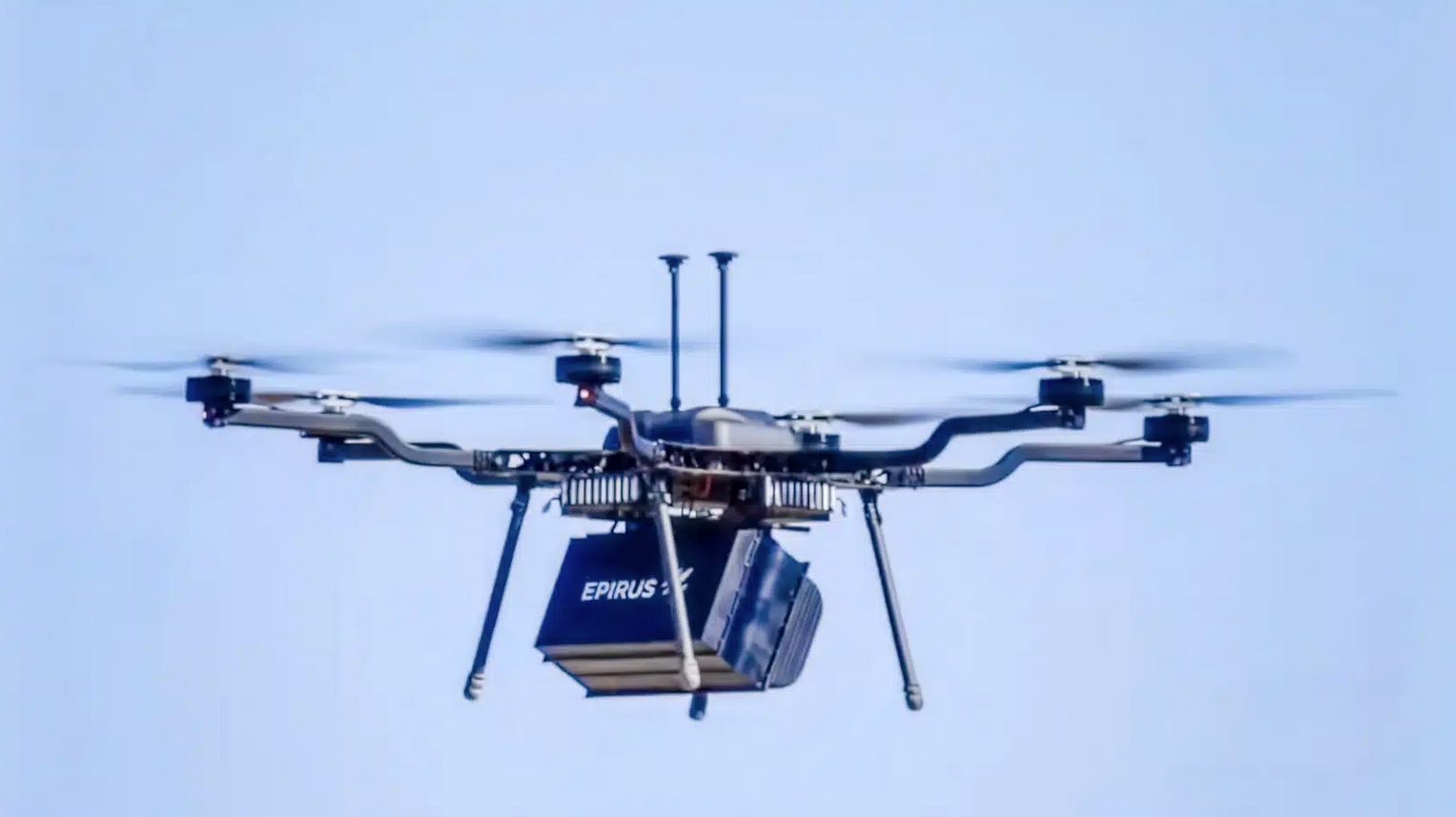 HPM weapon mounted on drone